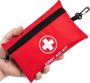 Mini First Aid Kit - 140 Piece Small First Aid Medical Kit for Travel